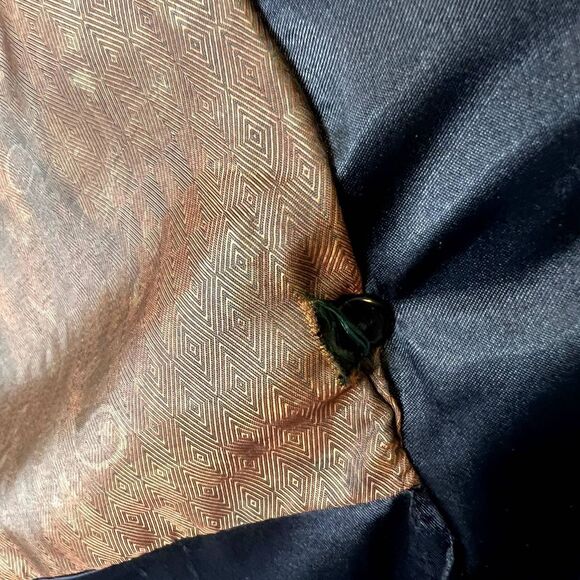 Greg Bell Faux Fur Collar Coat Black with Brown Fur Size‎ Small - Picture 11 of 13